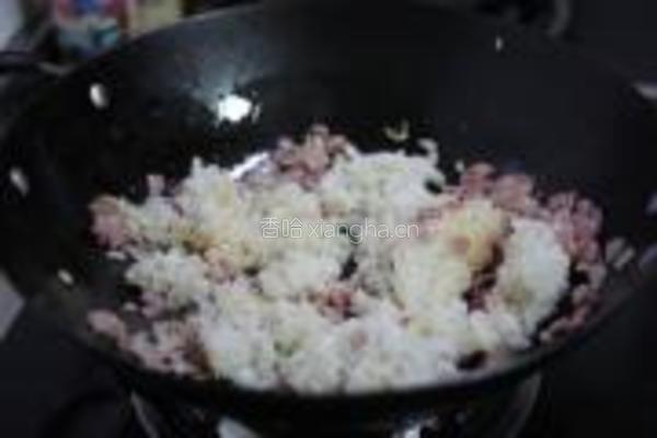 鲜味蚝油炒饭的做法图解5