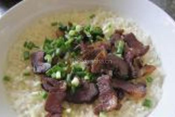 腊肉蒸糯米饭的做法图解6