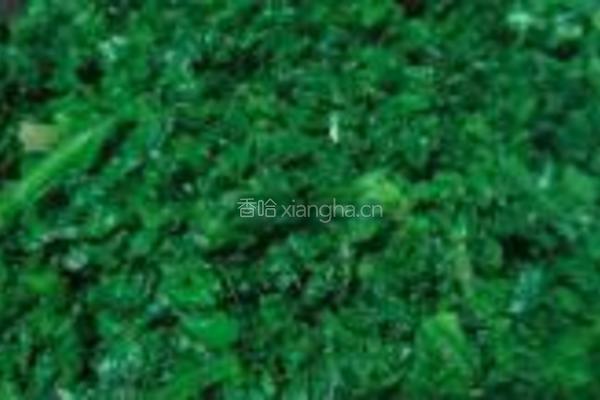 荠菜粑粑的做法图解2