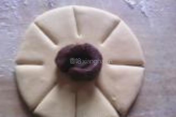 豆沙石榴包的做法图解5