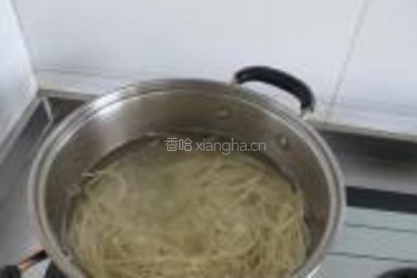 鸡丝凉面的做法图解7