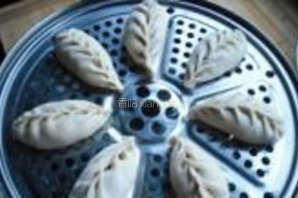 青萝卜肉馅麦穗包的做法图解20