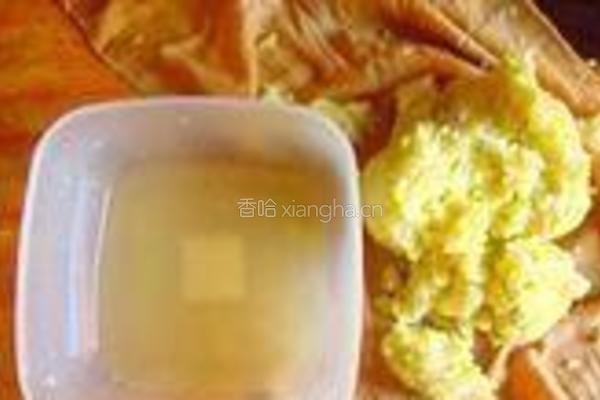 白菜豆腐素水饺的做法图解3