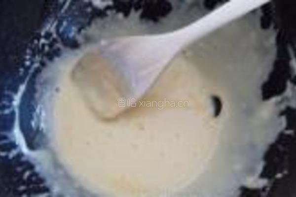 蘑菇大葱煎饼的做法图解2