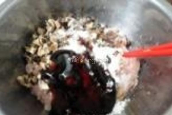 双色生煎肉包的做法图解5