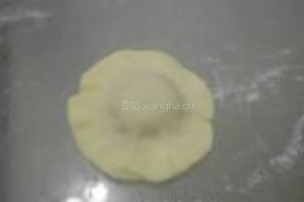 荷叶地瓜饼的做法图解7