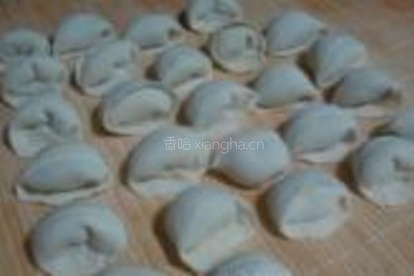 韭菜海参馄饨的做法图解9