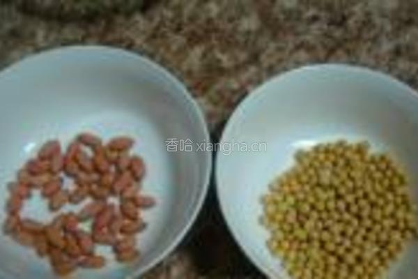 花生豆浆的做法图解1