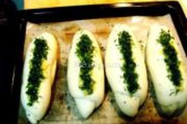 大蒜茴香面包的做法图解18