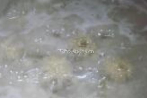绿豆百合菊花粥的做法图解7
