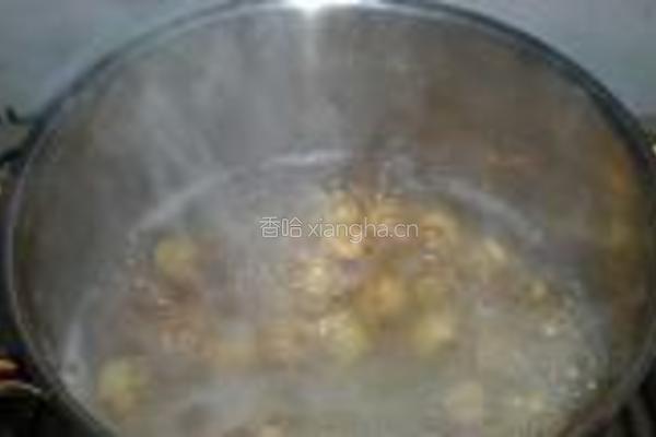 桂圆莲子鸡蛋羹的做法图解8