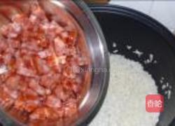 南瓜香肠饭的做法图解4
