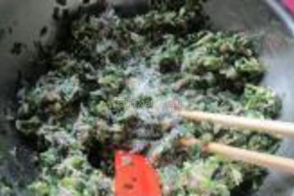 槐花饺子的做法图解15