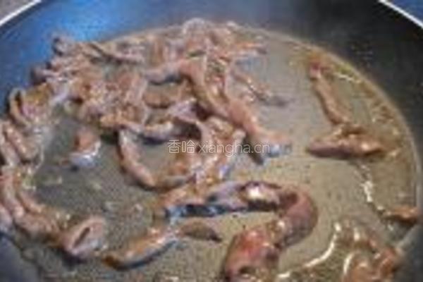 牛肉香菜炒乌冬的做法图解5