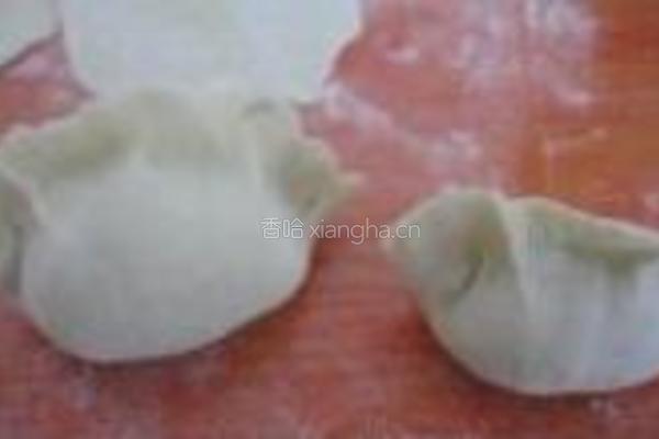 西葫芦鸡蛋虾皮蒸饺的做法图解12