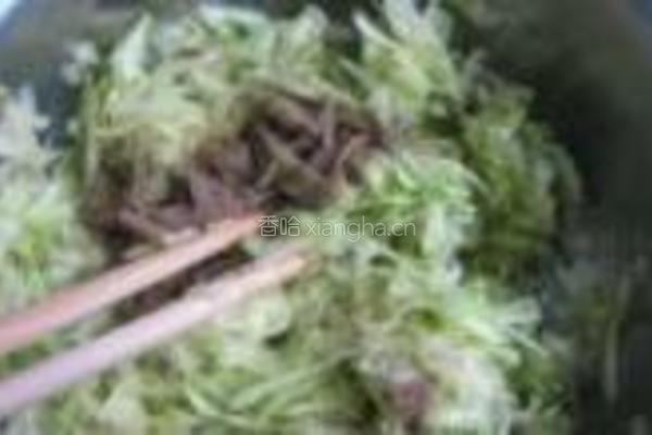 西葫芦鸡蛋虾皮蒸饺的做法图解6
