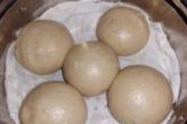 双豆豆浆馒头的做法图解8