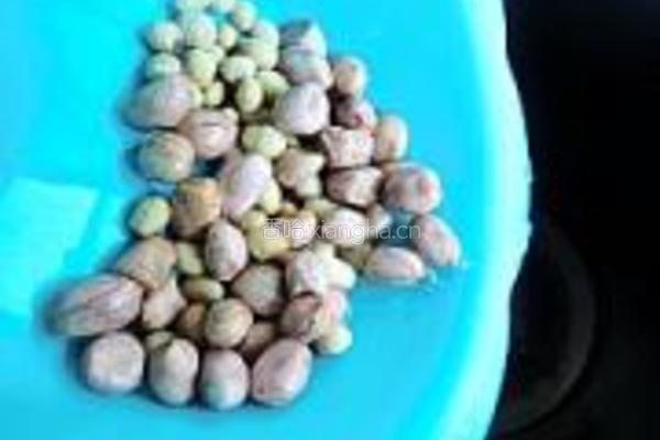 花生紫米豆浆的做法图解4