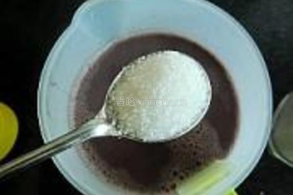 花生紫米豆浆的做法图解8