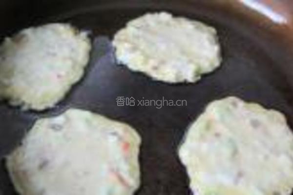 鸡蛋瓠子肉糜面饼的做法图解10