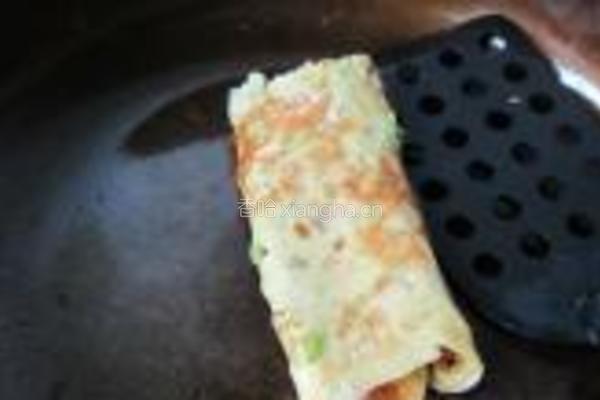 鸡蛋瓠子肉糜面饼的做法图解14