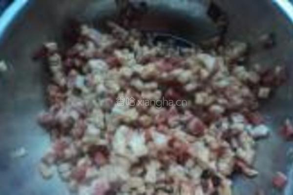 山菜猪肉水饺的做法图解5