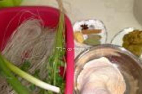 鸡汤鸡肝粉的做法图解1