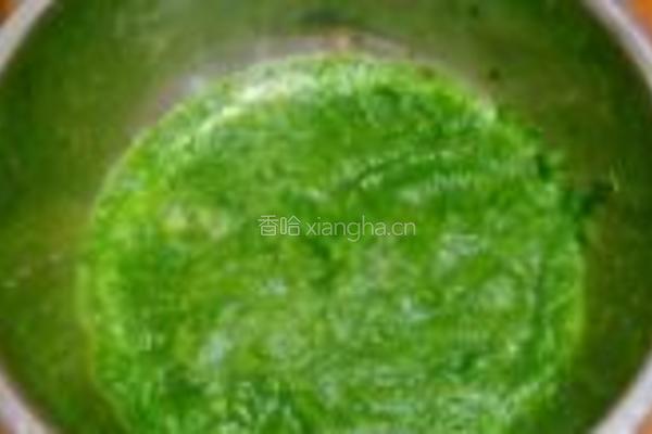 菠菜芝麻小饼的做法图解1