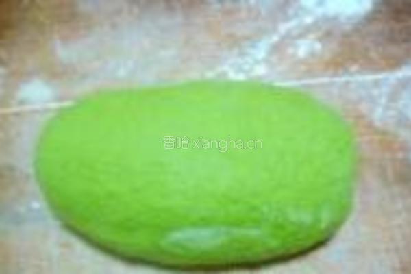 菠菜芝麻小饼的做法图解3