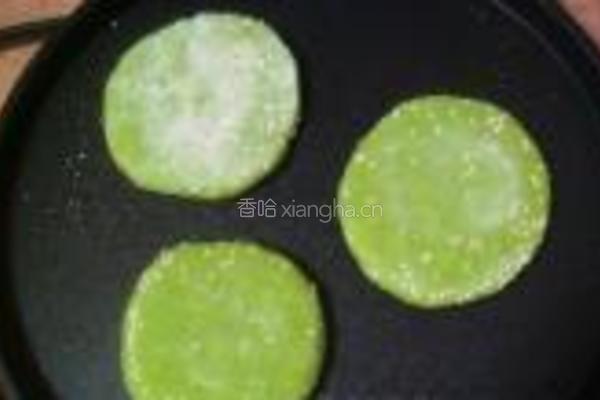 菠菜芝麻小饼的做法图解7