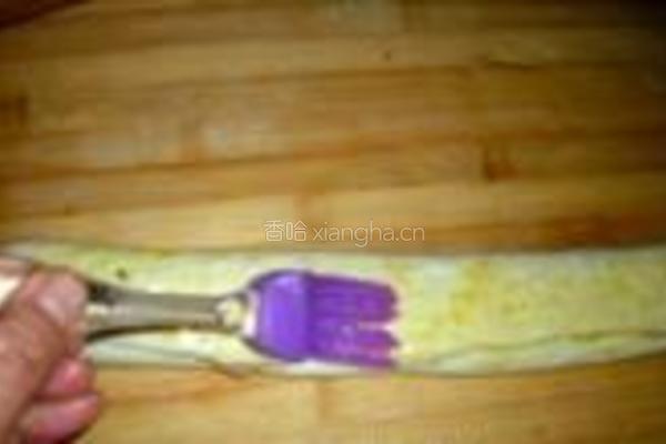 花生酱发面饼的做法图解9