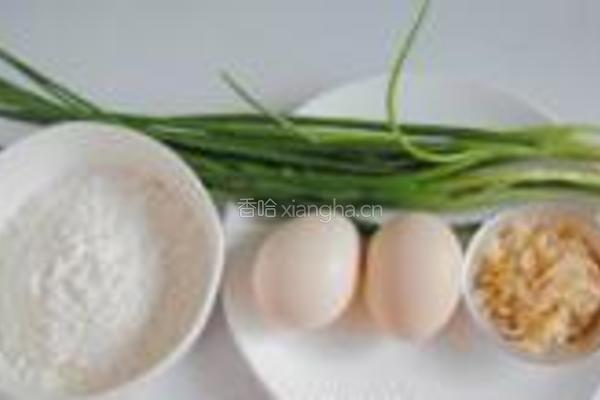 香葱鸡蛋饼的做法图解1