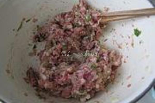 西瓜皮鲜肉饺子的做法图解3