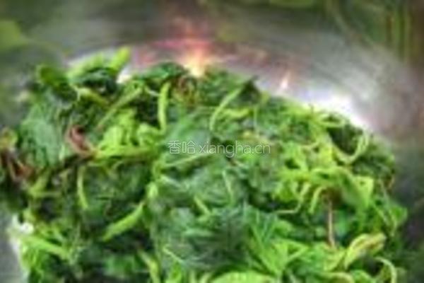 苋菜馅水饺的做法图解3