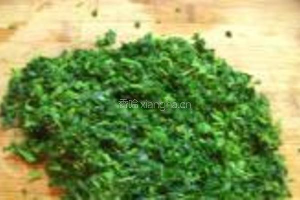 苋菜馅水饺的做法图解4