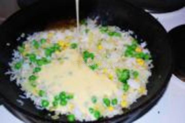 米饭鸡蛋煎饼的做法图解9