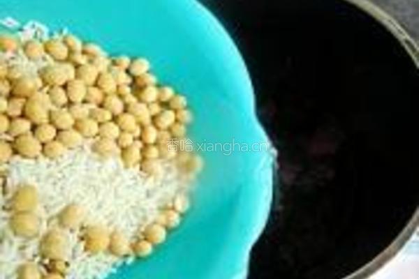 米香紫薯豆浆的做法图解5