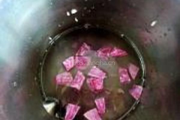 米香紫薯豆浆的做法图解6