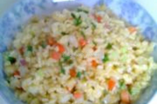 至尊黄金蛋炒饭的做法图解14