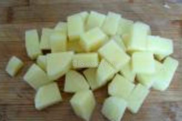 黑椒土豆拌锅巴饭的做法图解4