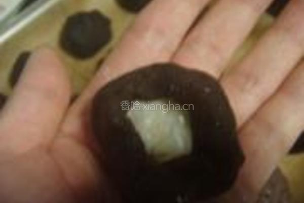 广式豆沙麻薯月饼的做法图解17
