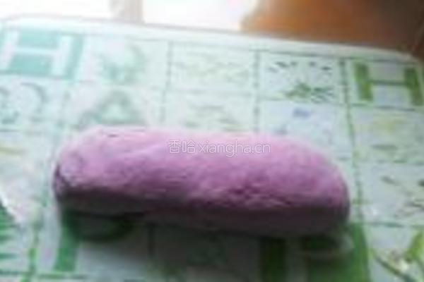 紫薯花包的做法图解4