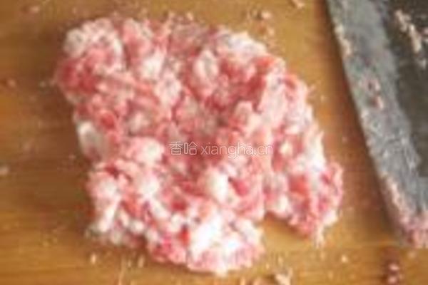 肉饼蒸蛋金银饭的做法图解3
