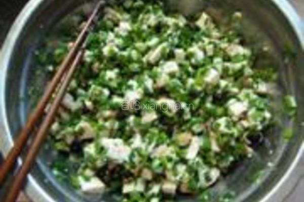 韭菜豆腐烧饼的做法图解10
