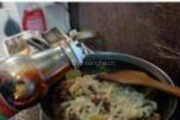 鸡胗炒河粉的做法图解10