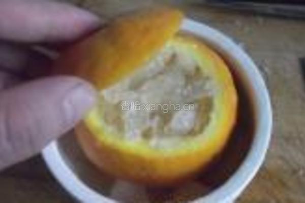 燕窝炖橙的做法图解7