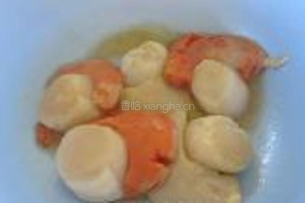 海鲜秋葵乌冬面的做法图解2