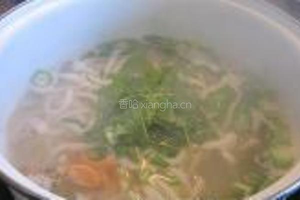 海鲜秋葵乌冬面的做法图解6