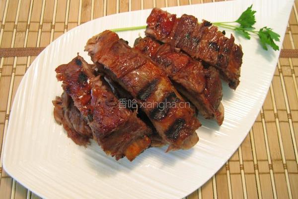 美式BBQ烧烤猪排