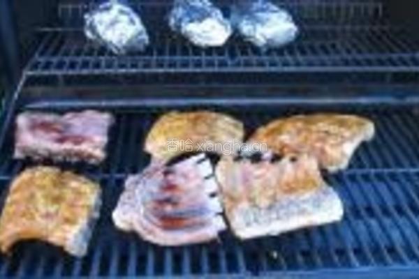 美式BBQ烧烤猪排的做法图解10